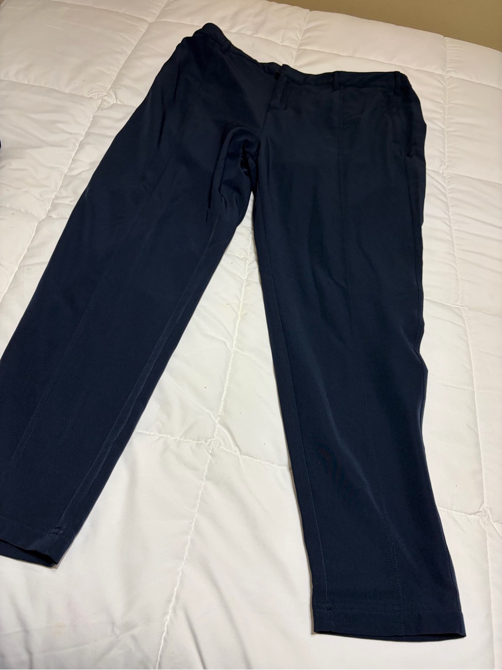 32 Degrees Women's Navy Straight-Leg Trousers